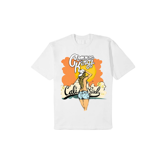 CALI GIRL TEE - White