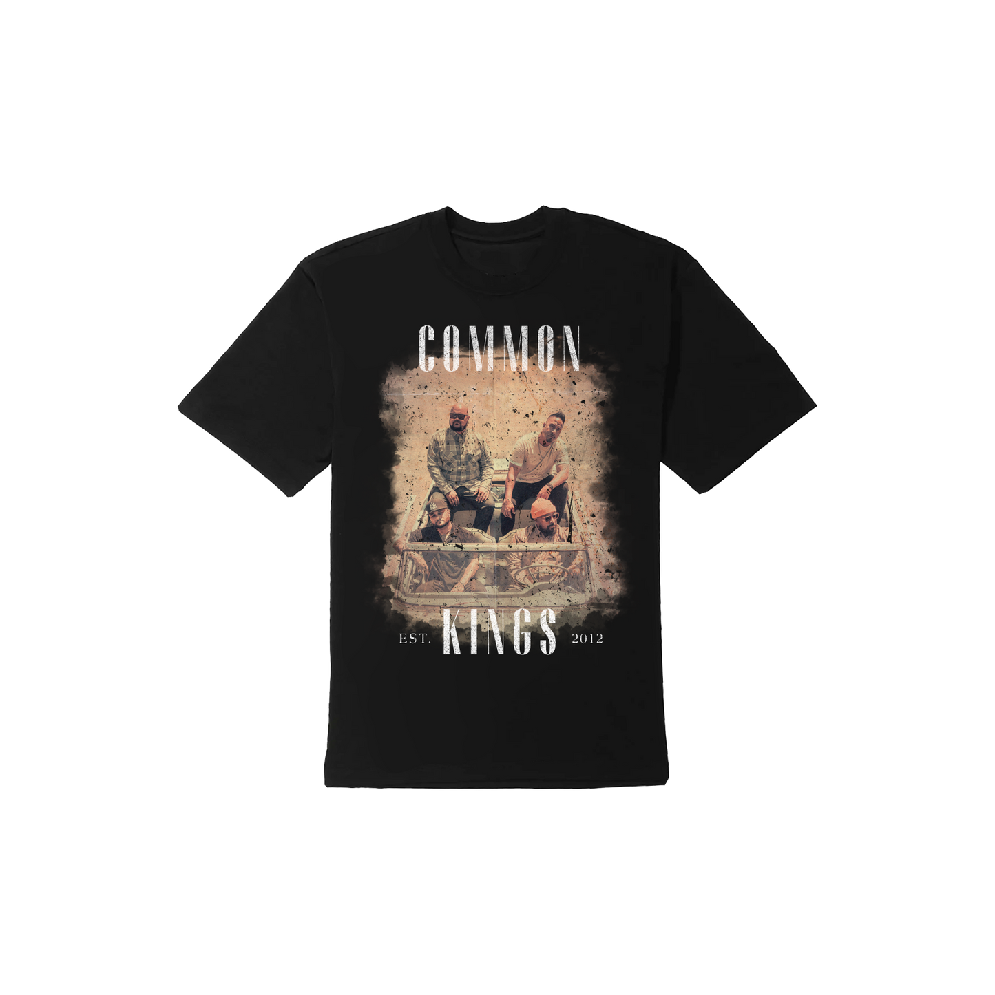 COMMON KINGS BAND TEE - Black