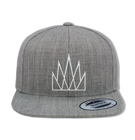 Crown Logo Snapback (Gray)